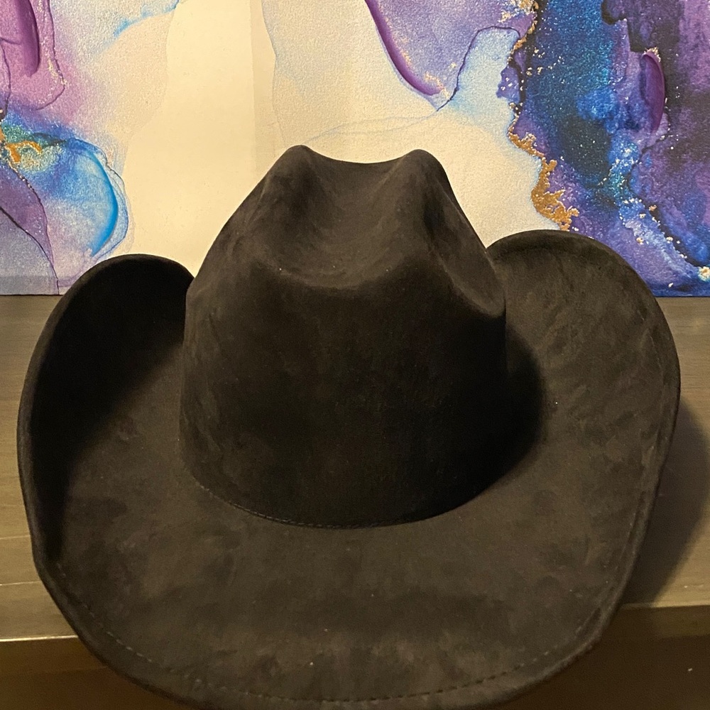 Fashion Nova Black Cowboy Hat